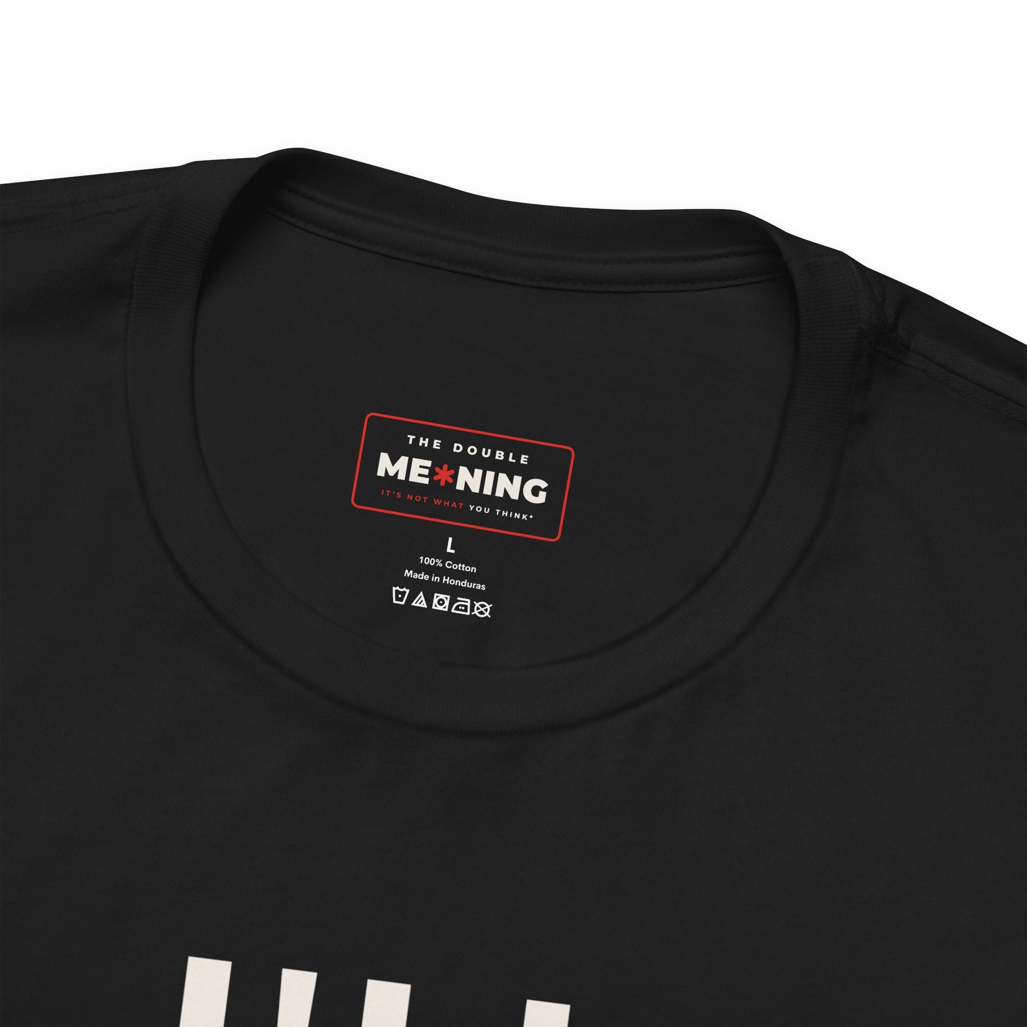 I'll L*CK It For Free Tee — Funny Innuendo Double-Meaning T-Shirt - Black