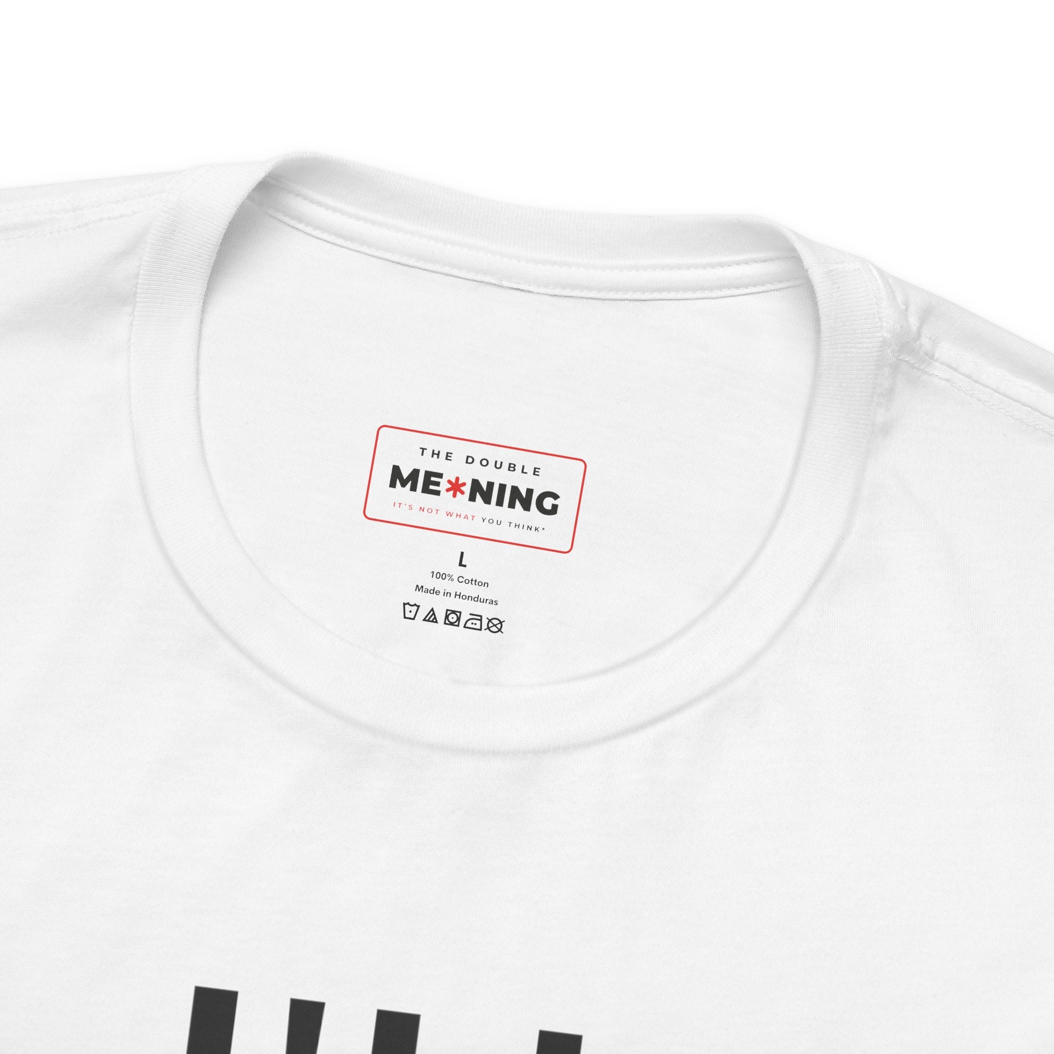 I'll L*CK It For Free Tee — Funny Innuendo Double-Meaning T-Shirt - White