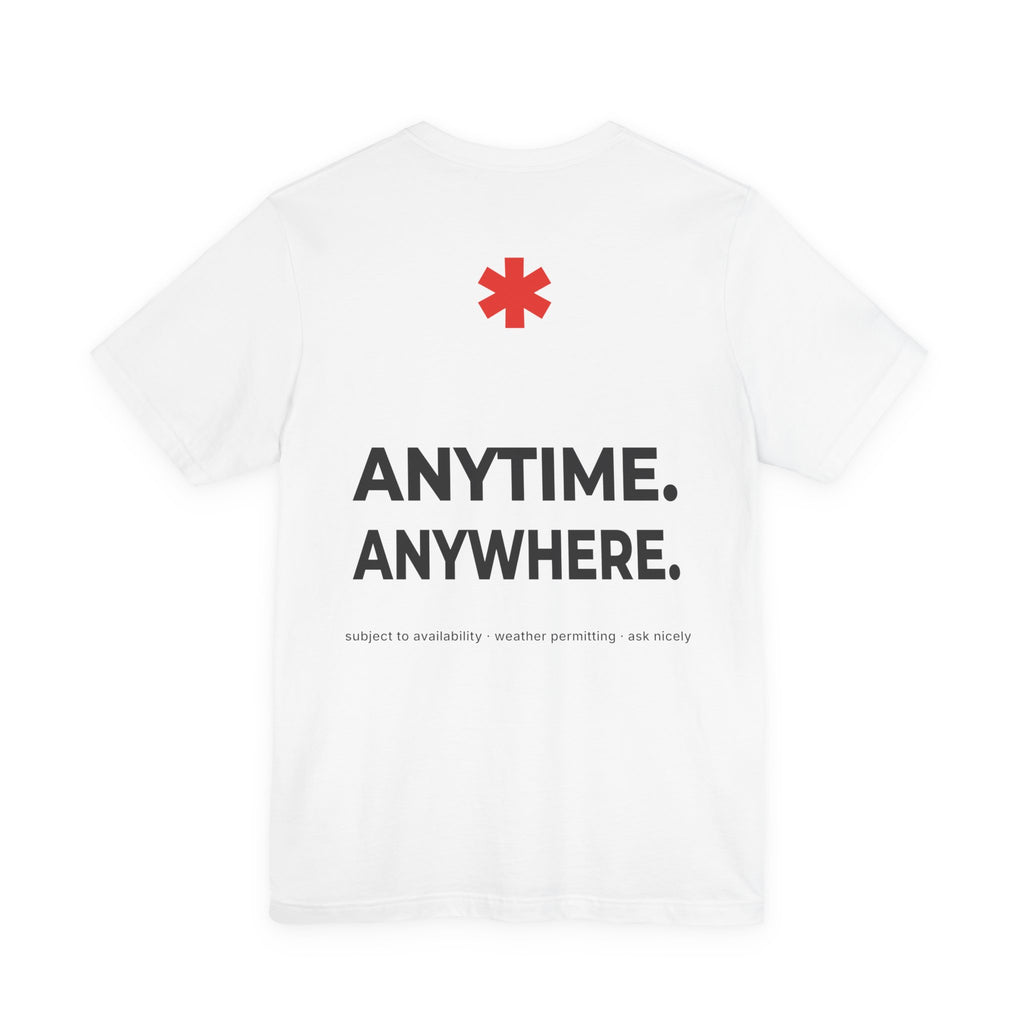 Down To FU*K Tee - Funny Rude Innuendo Double-Meaning T-Shirt - White